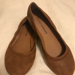 Lucky Brand leather flats
